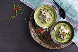 Green curry with beef (Thailand)