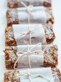 Homemade with muesli bars