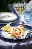 Prawn and avocado salad