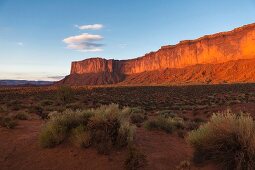 Rock formation in Monument Valley, Utah, USA