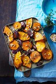 sweet potato and pumpkin bake