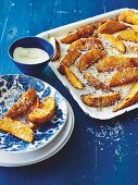 Smoked paprika potato wedges with parmesan