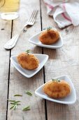 Chicken croquettes with rosemary