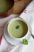 Cream of broccoli soup