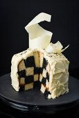 Chessboard cake