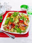 Roast vegetable couscous salad