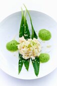 Celerisotto (celery risotto without rice, France)