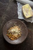 Quinoa mit Ei & geriebenem Foie Gras