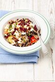 Couscous salad with grilled vegetables