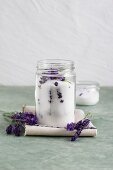 Lavender sugar