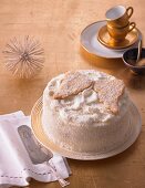 A heavenly coconut cream cake for Christmas