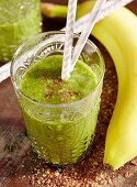 A lamb's lettuce smoothie