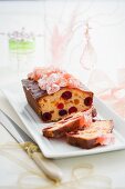Fruit cake with rose water for Christmas