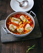 French cassoulet with rosefish