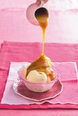 Salted caramel sauce