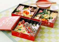 A Japanese box lunch
