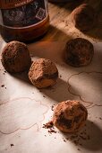 Bourbon chocolate truffles