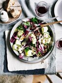 Courgette salad with pecorino cheese