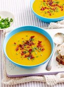 Spiced pumpkin soup