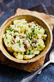 Potato salad with bacon