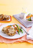 Quinoa and White Bean Patties