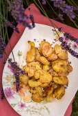 Knusprige Lavendel-Kartoffeln