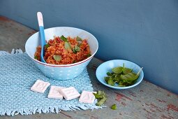 Vegetarischer Tomaten-Couscous