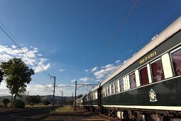 The luxury train Rovos Rail (journey from Durban to Pretoria, South Africa)