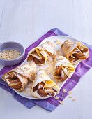 Chai spiced pear crepes