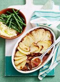 Lammfleischpie mit Pfefferminze und Kartoffelkruste