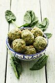 Spinach dumplings