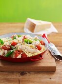 Linguine with Chicken and Roasted Tomatoes