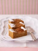 Pear and Ginger Slice