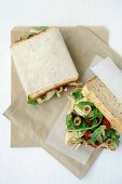 Lunch Box Legends - Mediterranean Style Sandwiches