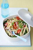 Lunch Box Legends - Pasta, Tomato and Cheese Salad
