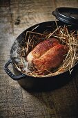 Duck cooked in hay by Gert De Mangeleer, Restaurant Hertog Jan De Hoeve