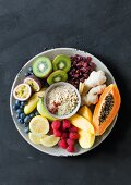 Superfood (Obst, Nüsse und Getreide)