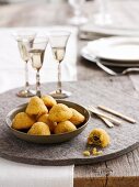 Hot Olive Cheese Bites