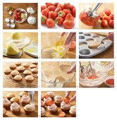 Erdbeer-Cupcakes zubereiten