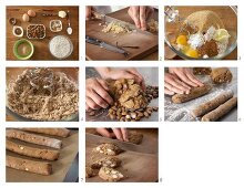 Cantuccini being made