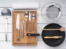 Kitchen utensils for making spring rolls