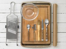 Kitchen utensils for making crisps