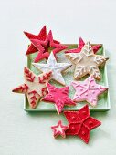 Christmas star biscuits