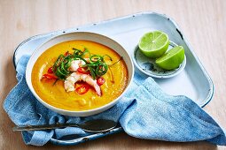 Thai Prawn & Pumpkin Soup