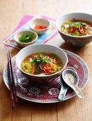 Chinese Longevity Wealth noodle soup