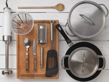 Kitchen utensils for preparing vegetables