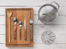 Kitchen utensils for making soup