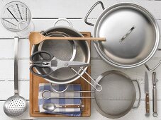 Kitchen utensils for preparing stock