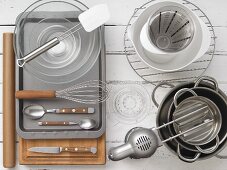 Kitchen utensils for making wafer cones