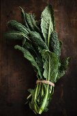 Fresh kale, bundled